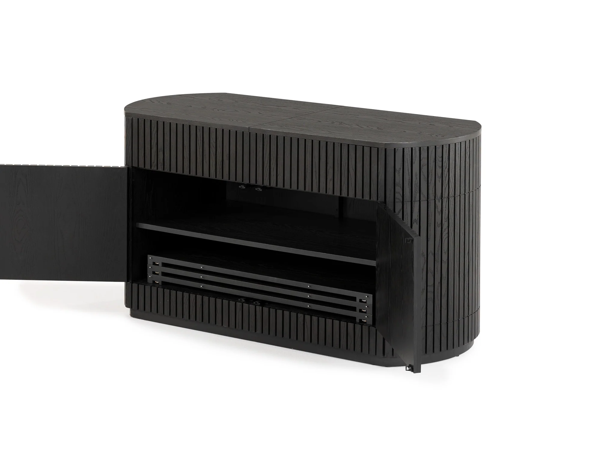 Transformer Round Sideboard - Panel Storage - Image 40